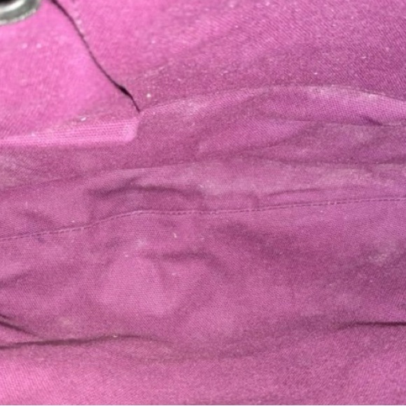 Burberry Black/White Nova Check Canvas And Leather Buckle Hobo - Picture 15 of 17